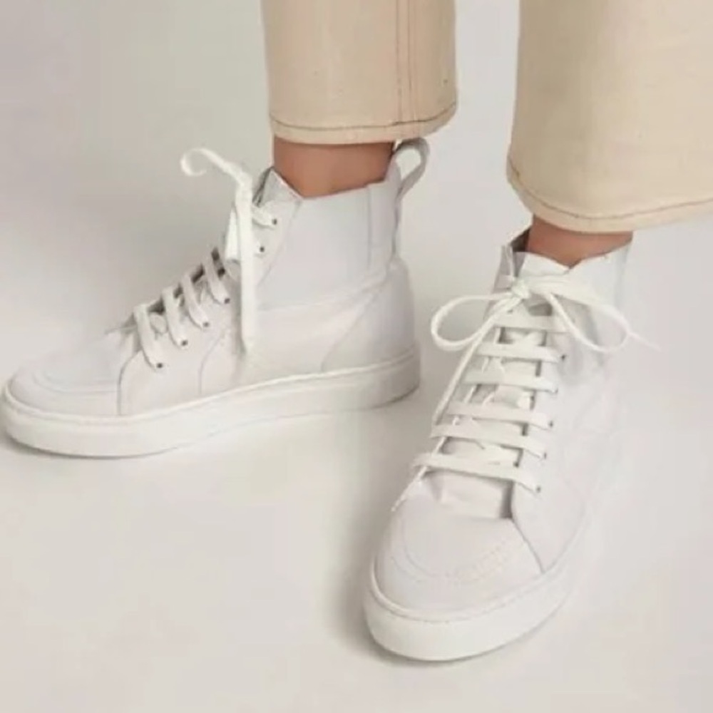 NWT Thakoon Women's White High-Top Sneakers (various sizes)